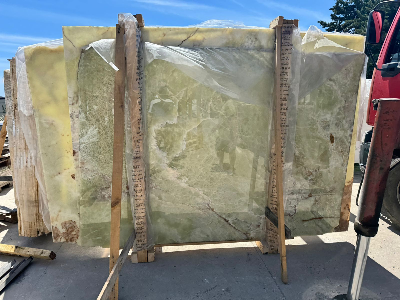 оникс в слэбах